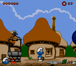 Smurfs, The (Europe) (En,Fr,De,Es,It) In game screenshot